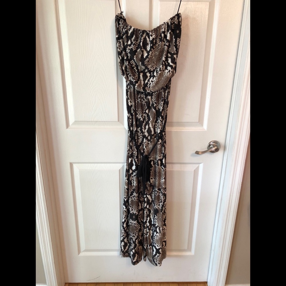 Snakeskin Jumpsuit XS